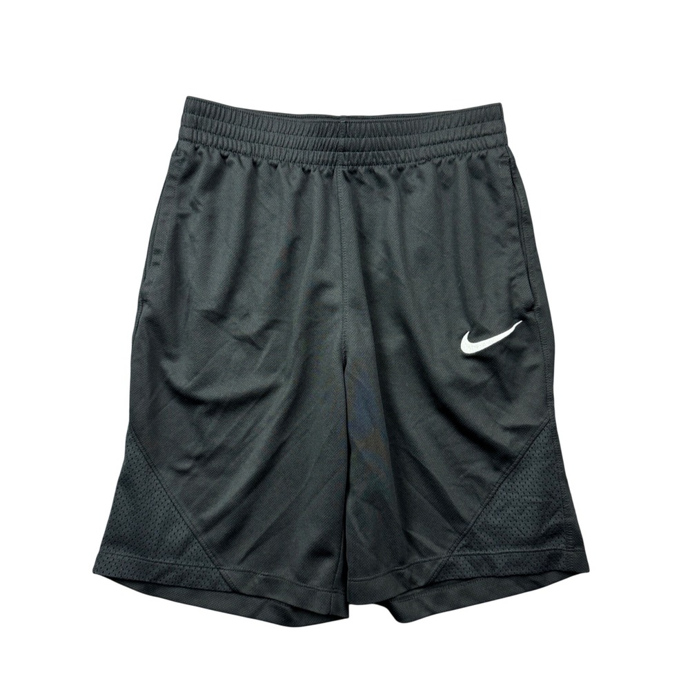 Nike Kids Youth Boys Size Large Dri-FIT Black Athletic Shorts Active Sportswear